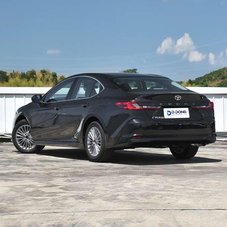 2026 Toyota Camry gasoline or hybrid sedan left rear