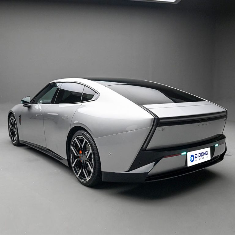 XPeng-P7-Left-rear