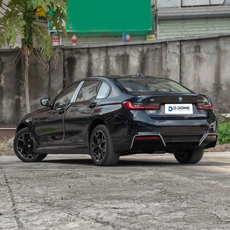 2025 BMW i3 electric sedan left rear