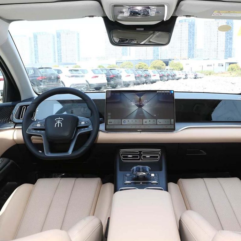 2025 BYD Song Pro DM-i Plug-in hybrid compact SUV interior dashboard