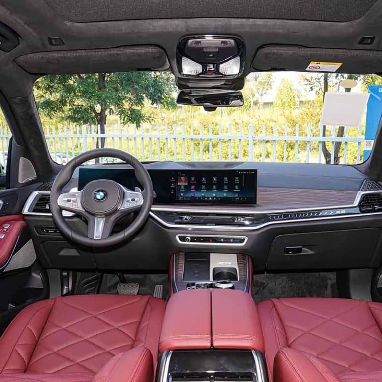 2025 BMW X5 Hybrid SUV interior dashboard