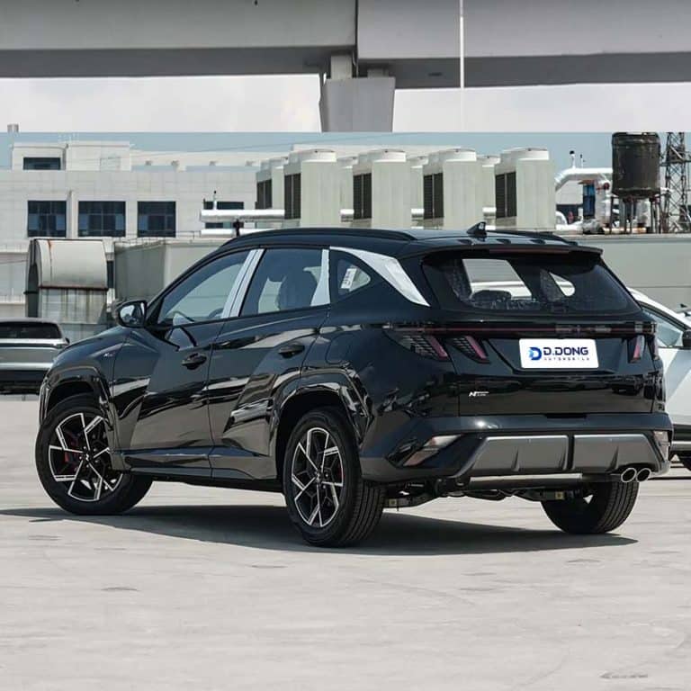 2025 Hyundai Tucson Gasoline compact SUV left rear