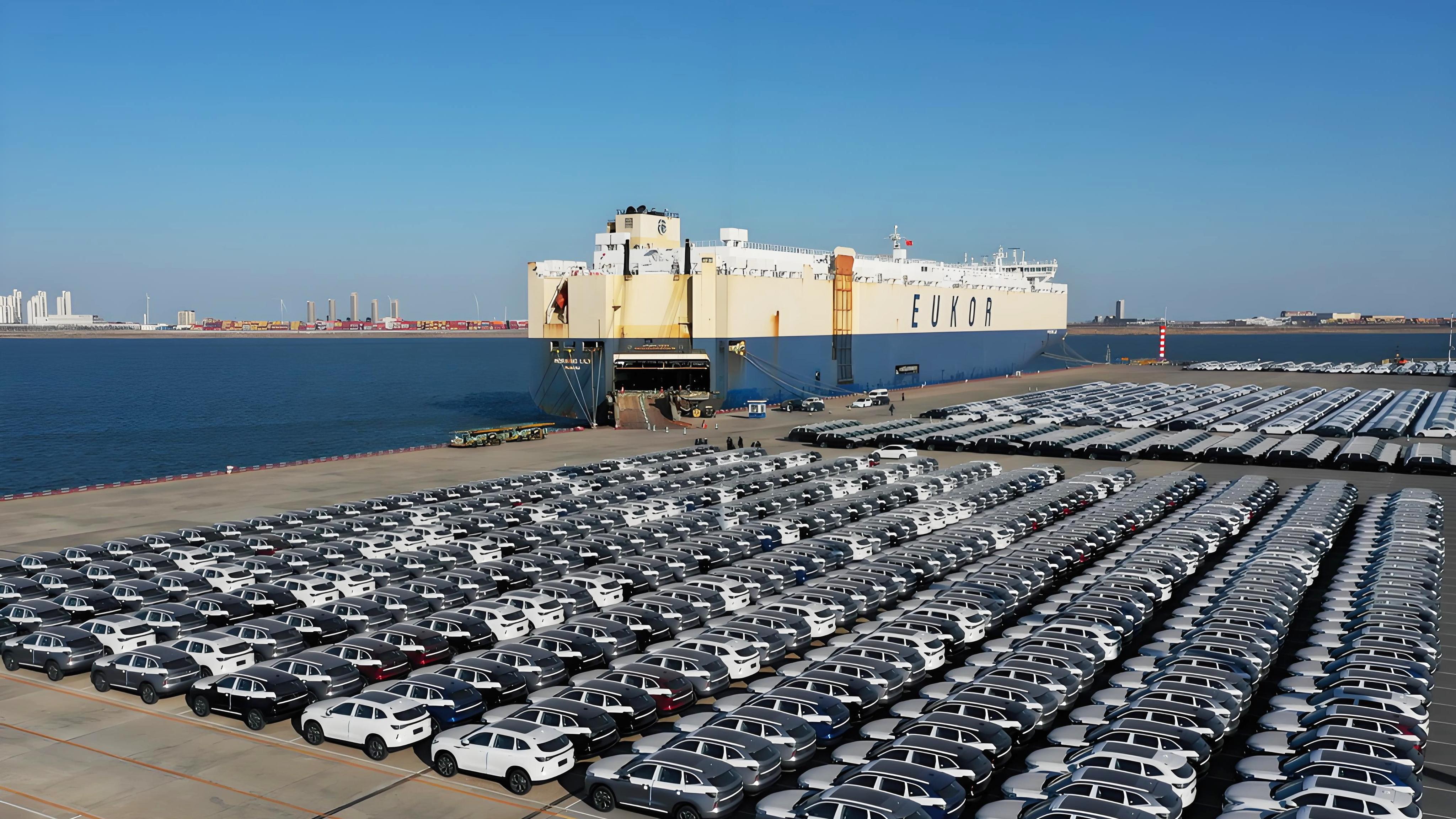 China auto export