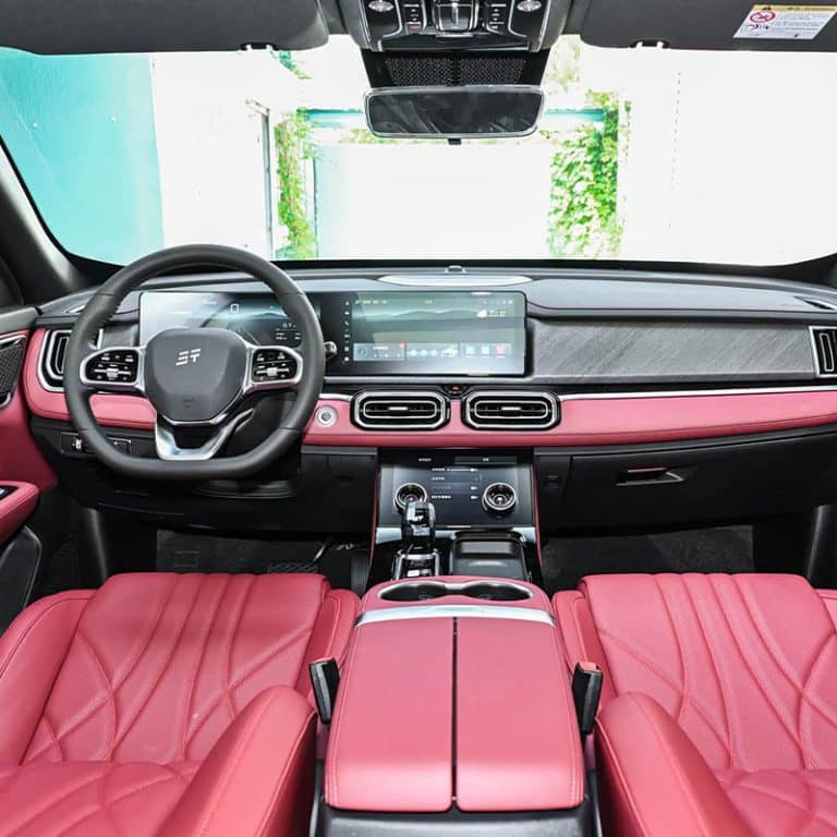 2026 Jetour X70 Plus Gasoline SUV interior dashboard