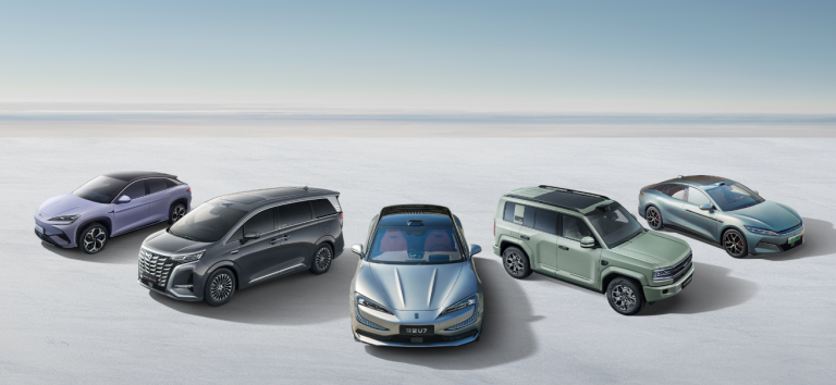 Top 10 BYD export models