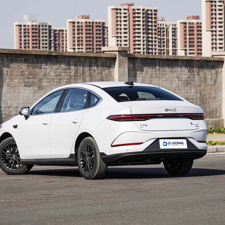 2025 BYD Qin Plus EV pure electric hatchback left rear