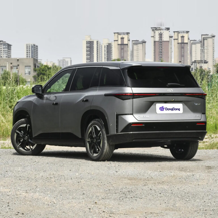 GAC Toyota BZ3X electric SUV left rear
