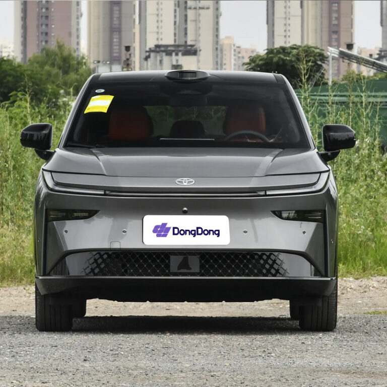 GAC Toyota BZ3X electric SUV rear