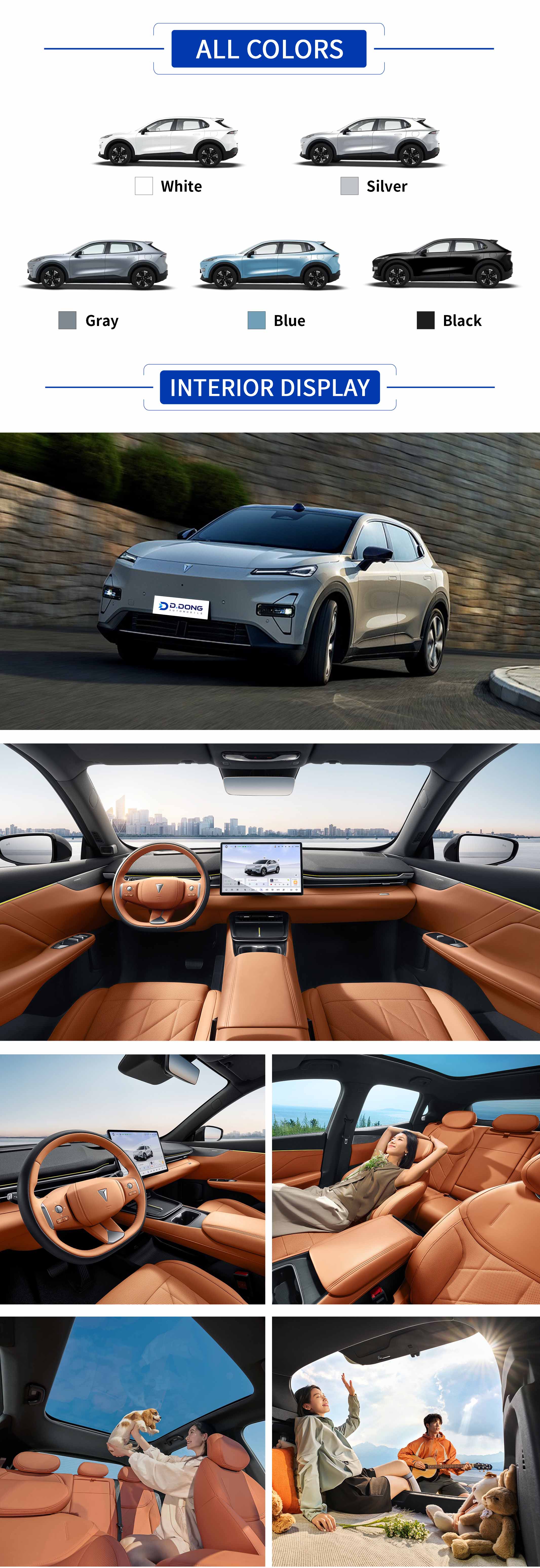 2026 Deepal S05 suv in color with interior and exterior