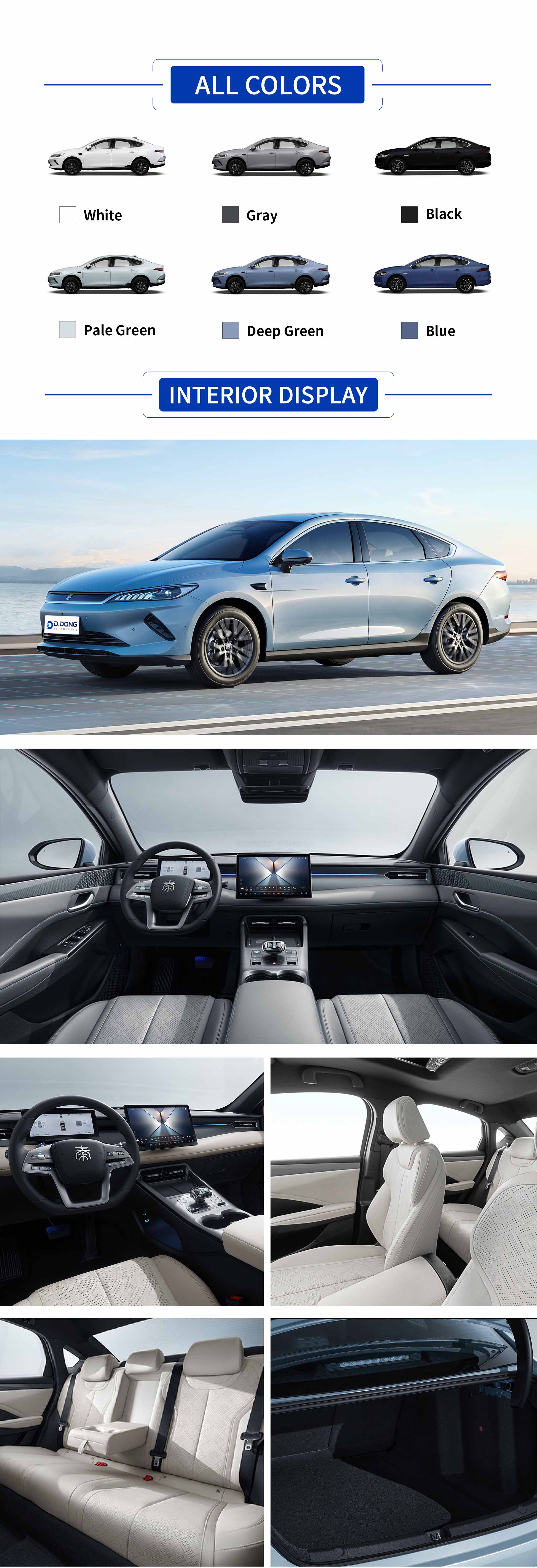 2025 BYD Qin Plus EV pure electric hatchback