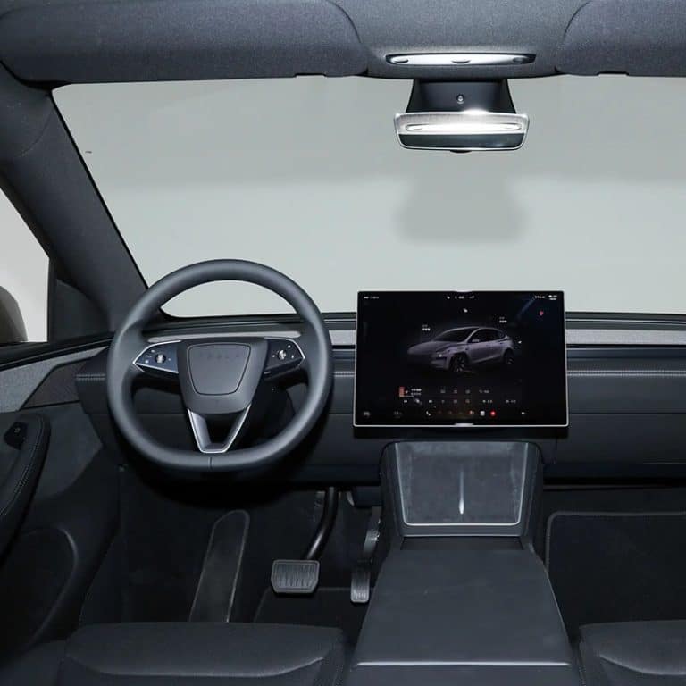 2026 Tesla model Y L electric SUV interior dashboard