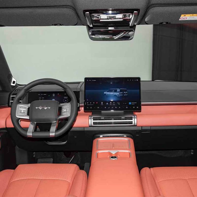 2025 BYD Titanium 7 (Tai 7) plug-in hybrid SUV interior dashboard