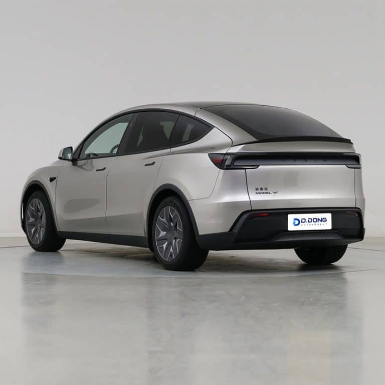 2026 Tesla model Y L electric SUV left rear