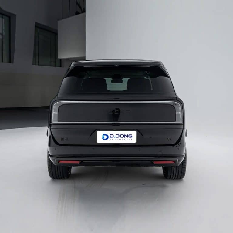 2025 Zeekr 9X plug-in hybrid SUV rear