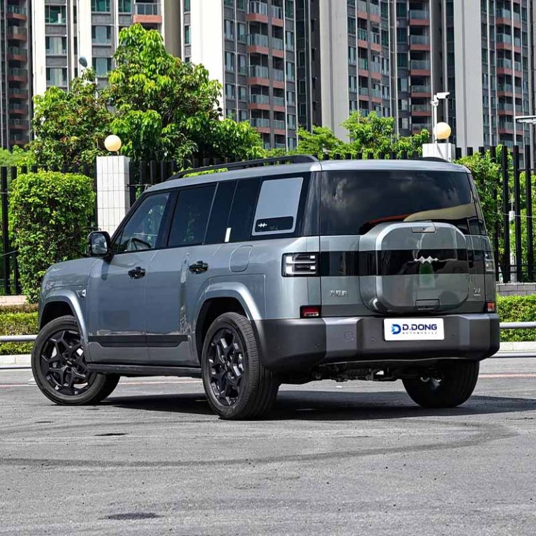 2025 BYD Titanium 7 (Tai 7) plug-in hybrid SUV left rear