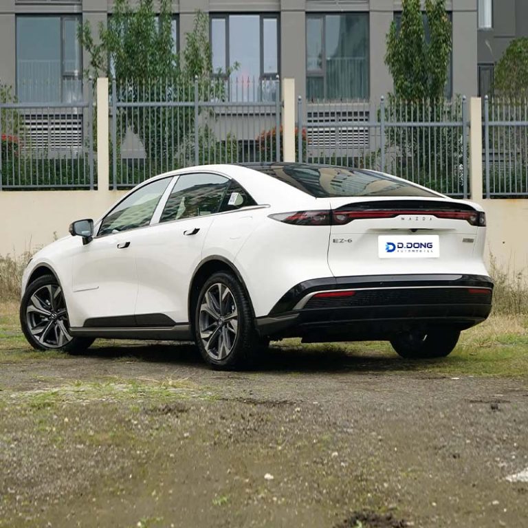 2026 Mazda EZ-6 electric/extended-range hatchback left rear