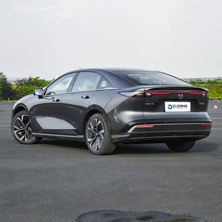 2025 Mazda EZ-6 electric/extended-range hatchback left rear