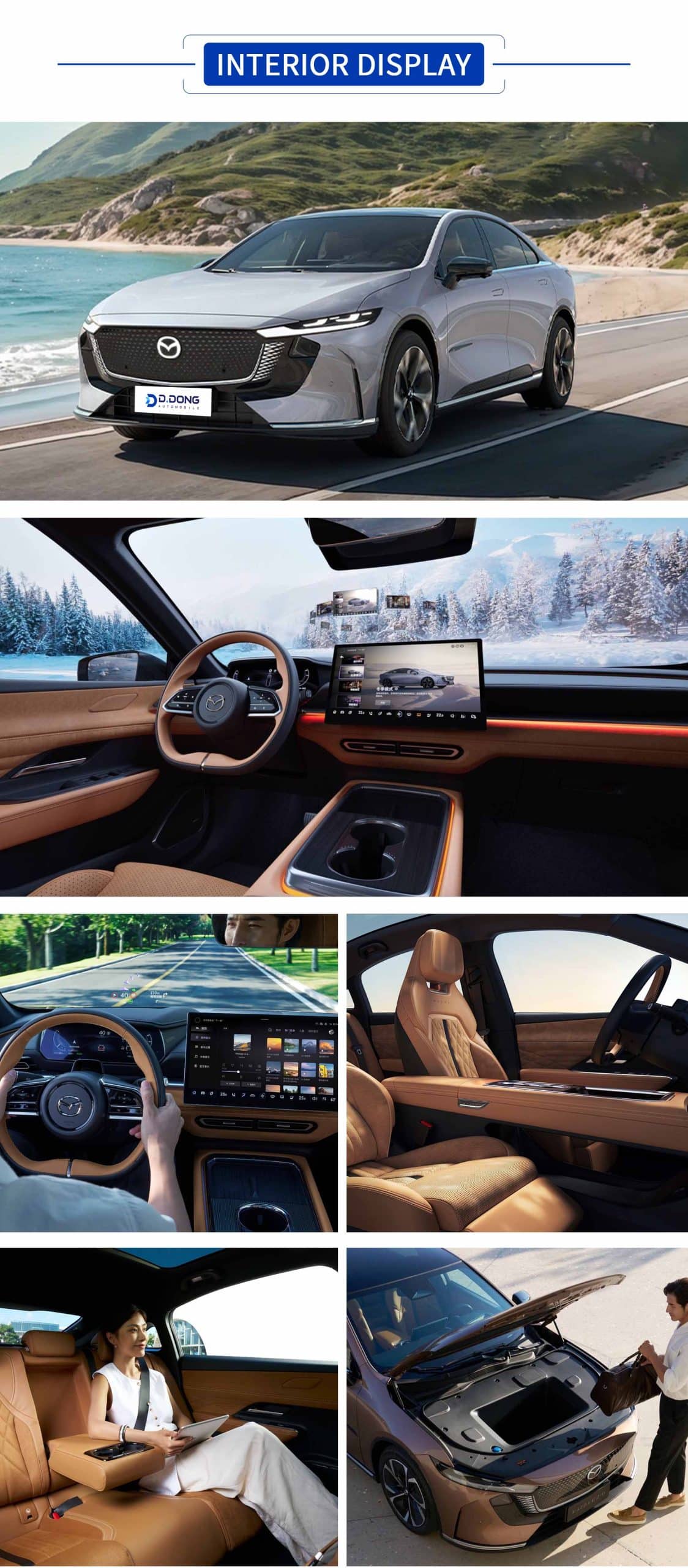 Mazda EZ-6 – Mid-Size Sedan with Up to 1301 km Range| DDong Automobile