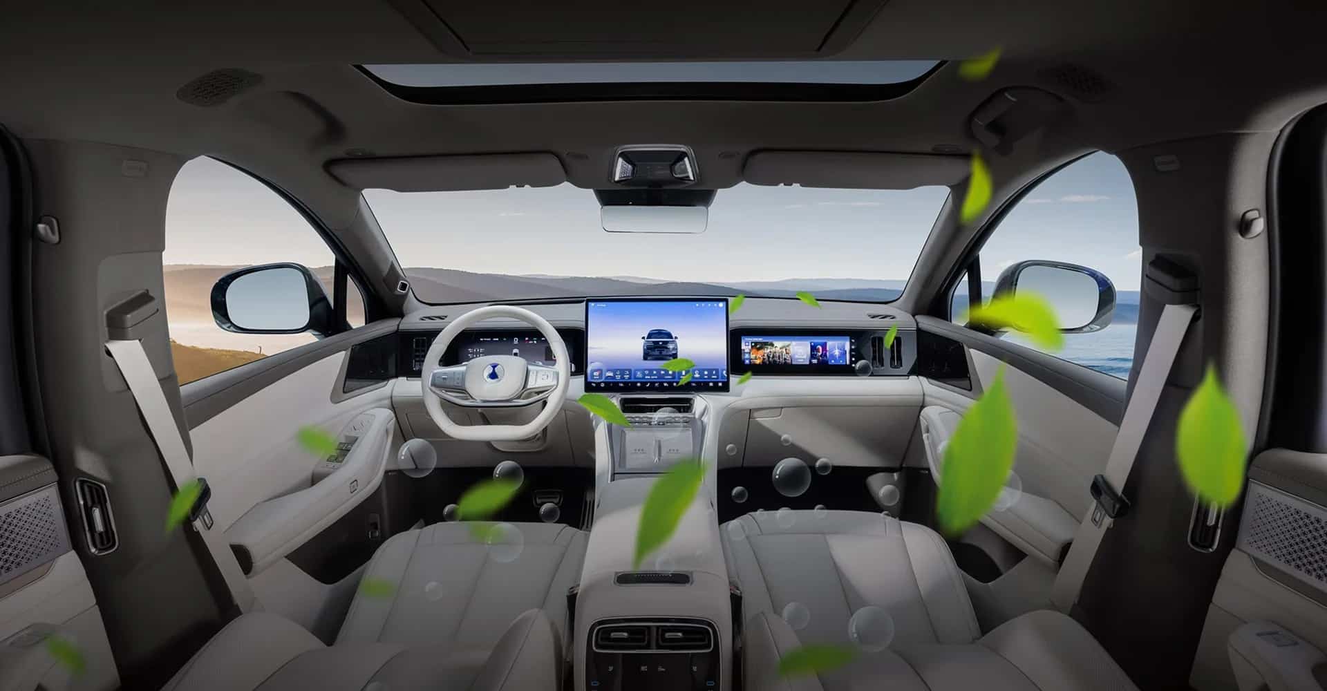 2025 BYD Denza N8L Interior Luxury and Quiet Comfort