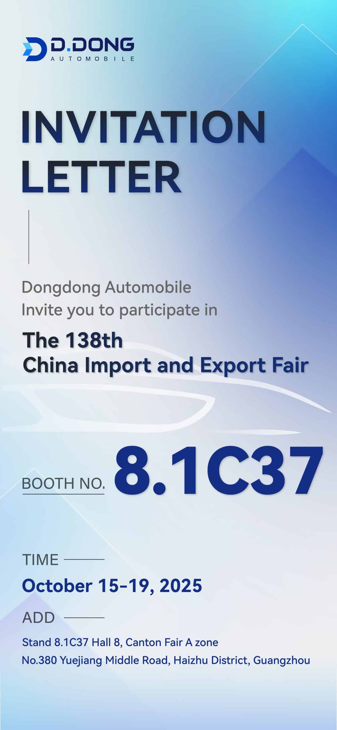DDong Auto attend Canton Fair