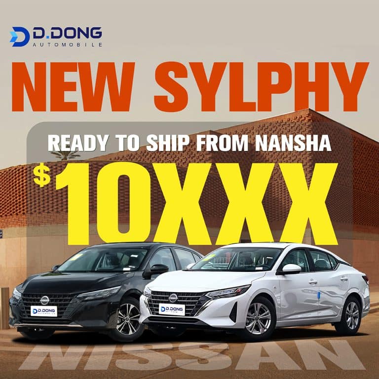 2026 New Nissan Sylphy gasoline compact sedan ready to ship from Nansha，Price $10XXX
