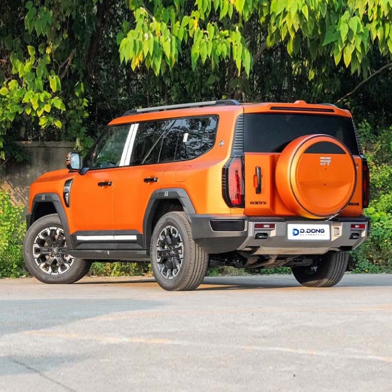 2025 Jetour Zongheng G700 Plug-in hybrid Mid-to-large SUV left rear