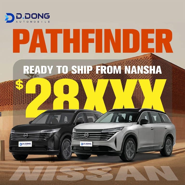 2024 Nissan Pathfinder gasoline Mid-to-large SUV ready to ship from Nansha，Price $28XXX