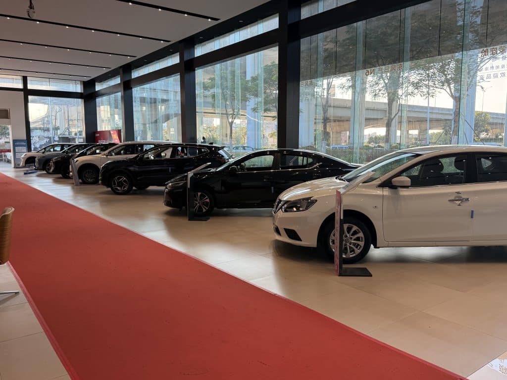 Nissan export dealer China – Dongfeng Nissan Authorized Dealer 